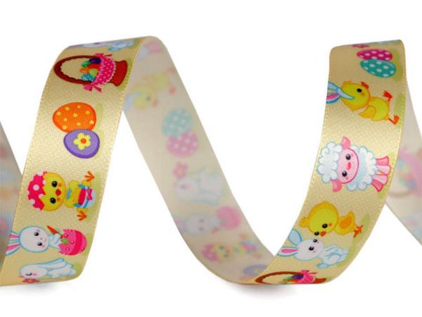Dekoband Ostern 20mm Breit